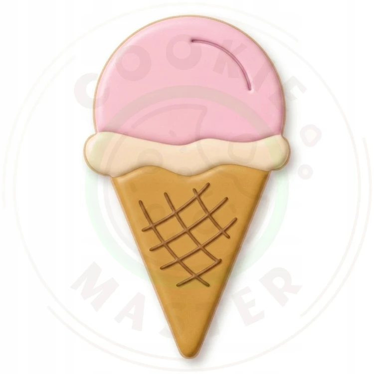 FOREMKA Wykrawacz do Ciastek i Pierników SŁODYCZE Lato Lody 10cm + Przepisy