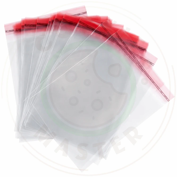 WORECZKI ZAKLEJANE TOREBKI FOLIOWE CELOFANOWE MAŁE PIERNIKI 8x8cm 100szt