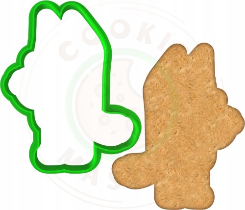 FOREMKA Wykrawacz do Pierników Ciastek Bajka Piesek Heeler BLUEY 8cm