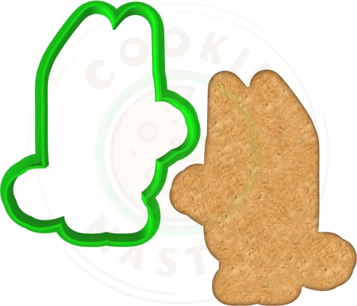 FOREMKA Wykrawacz do Pierników Ciastek Bajka Brat BLUEY Piesek BINGO 7cm