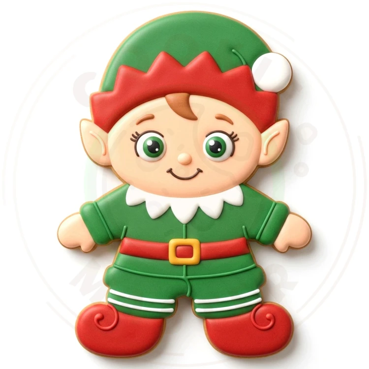 FOREMKA ŚWIĄTECZNA Wykrawacz Pierników ŚWIĘTA BOŻE NARODZENIE - Elf XL 15cm