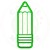 FOREMKA Wykrawacz do Pierników MATEMATYKA SZKOŁA STUDIA NAUKA - Ołówek 10cm