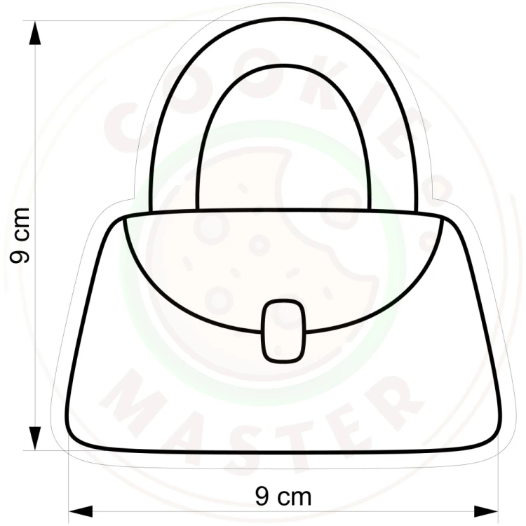 FOREMKA Wykrawacz do Pierników Ciastek Moda Barbie TOREBKA 9cm + Przepisy